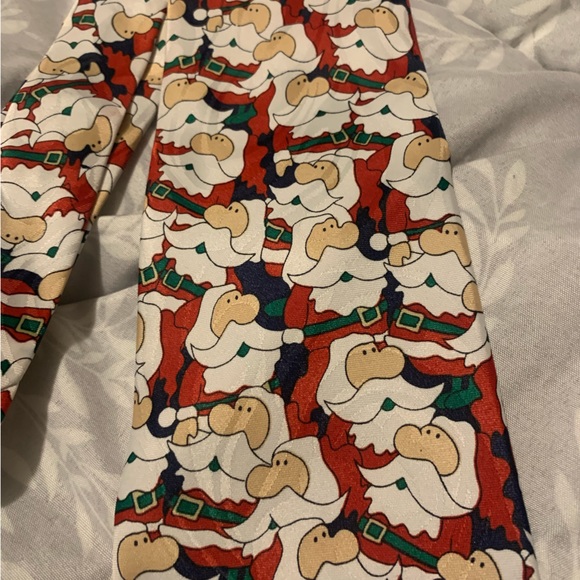 Vintage Creative Apparel Santa Silk Necktie - Picture 2 of 3